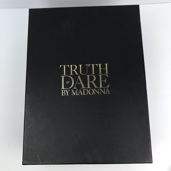 MADONNA TRUTH OR DARE BLACK PUMPS 8.5 - Picture 8 of 12